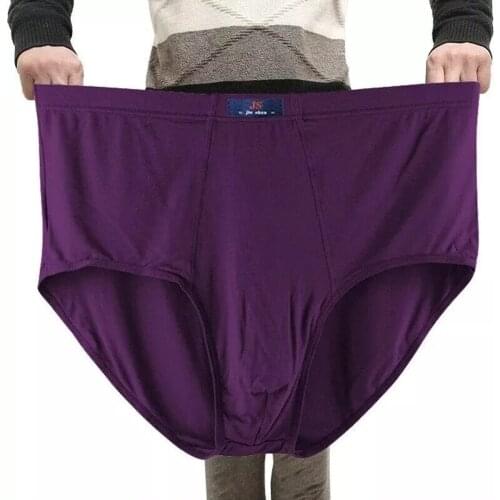 4pcs Man Undergarment Big Size Underwear Boys Solid Color Panties Stretch Classic Briefs Pouch Underpants Shorts Oversize XL-8XL