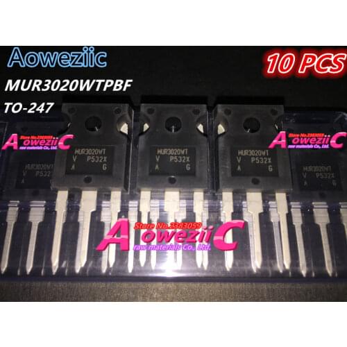Aoweziic 2016+ 100% new imported original MUR3020WTPBF MUR3020WT TO-247 fast recovery diode 200V 15A