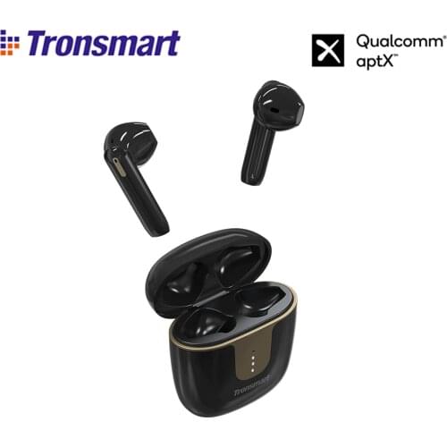 Tronsmart Onyx Ace Wireless Earphone Qualcomm AptX TWS Bluetooth 5.0 Noise Cancellation 24Hours Standby Time with 4 Microphones