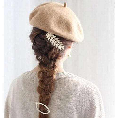 Hair Jewelry Individual Leaf Hair Comb Wedding Hair Accessories For Fashion Lady