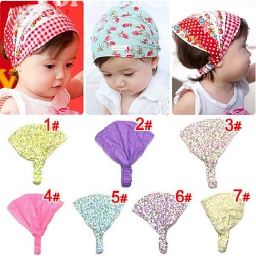 Naturalwell Baby Girls Floral Headbands Fashion Children Kids Lovely Headsacrf Toddler Flower Hair Accessoires Bandana HB441