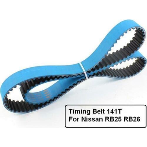 Racing Timing Belt 141T For Nissan Skyline R32 R33 RB20 RB25DET RB26DETT RB25 Car Modified Timing Belt