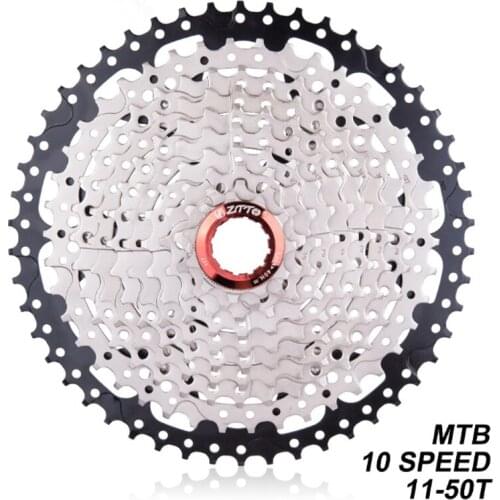 ZTTO MTB 10 Speed 11-50T Cassette Sprockets Flywheel Ratios Mountain Bike For Bicycle Parts XT SLX XO X0 X9 X7