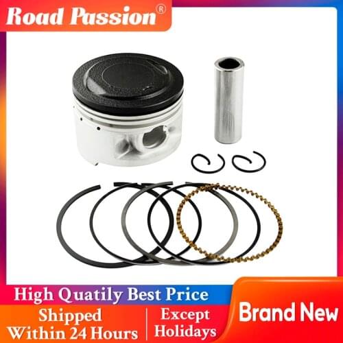 Road Passion 1 /2 Sets Motorcycle Parts Piston Rings Kit 49~50mm for YAMAHA XV250 XV 250 1988-2018 XC125 XC 125 Cygnus 1990-1993