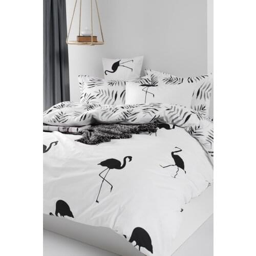 Bedding Set %100 Cotton With Pillowcase Duvet Cover Sets Linen Sheet B&W Double Queen Size Quilt Covers Bedclothes Modern Cute
