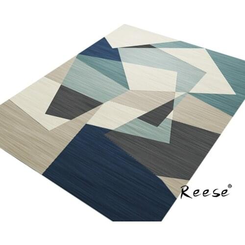 Autumn And Winter Washable Carpet Rug For Living Room Floor Parlor Bedroom Anti Slip Modern Printing Geometric Home Decoration