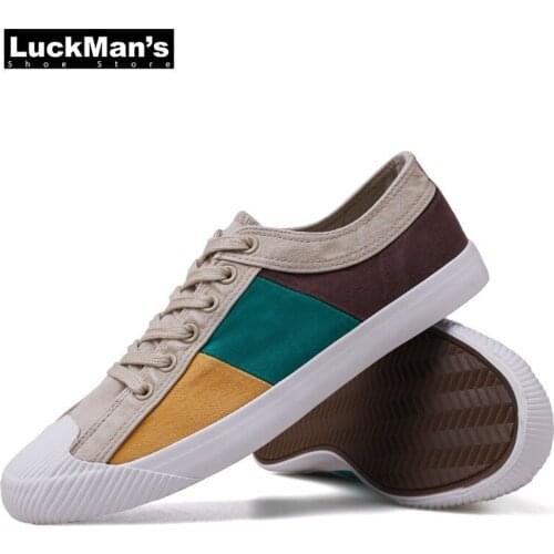Men Canvas Rainbow Rubber Shoes Red Bottom Shoes Vulcanized Footwear Summer Breathable Flats Designer Sneakers