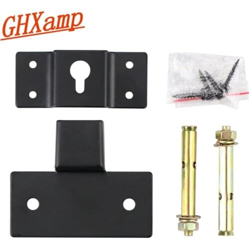 GHXAMP 1 Sets Surround Speaker Hook Wall Mount Extra Thick Hanger Audio Load Bearing Hook Square Hanging Piece