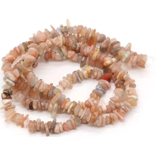 Exquisite Beaded Natural Pink Aventurine Gravel Spaced Loose Beads for Jewelry Making DIY Bracelet Necklace Accessories 5-8mm