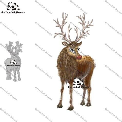 New Dies 2020 Christmas deer Metal Cutting Dies diy Dies photo album cutting dies Scrapbooking Stencil christmas dies die cut
