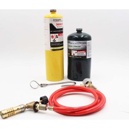 Suitable for all-copper welding gun oxygen-free welding torch gas cylinder portable torch with hose