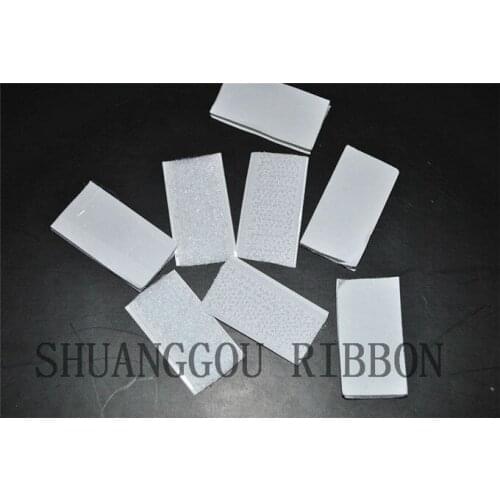 20mm*40mm Rectangle 50 sets , Sticky Back hook and loop . Adhensive hook&loop,2G Brand