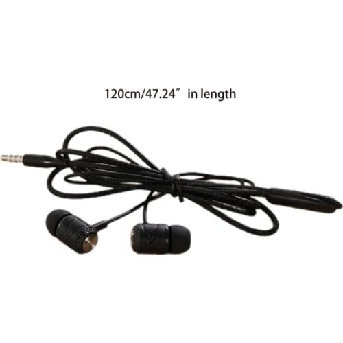 40GD Replacement Headphone in-Ear Gaming Sets Earplugs Anti-winding Wire Ear-in Integrated Earphone Earbuds Gift for Girls