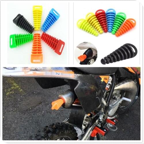 Motorcycle pitbike Exhaust Pipe Motocross Plug Silencer Muffler Wash end for KTM 450SMR 500EXC SUZUKI GSXR1100 GSXR400 GT250