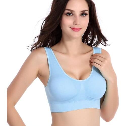 2019 Push Up strapless Bra Fashion Solid Sexy Seamless Yaga Underwear Women Comfortable Wire Free 3/4 Cup Active Bra For Women
