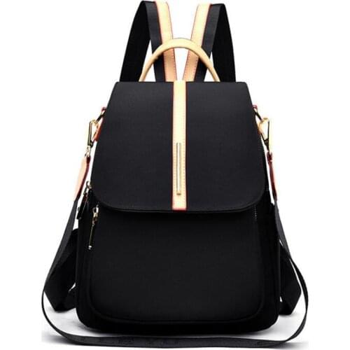 High Quality Waterproof Women Backpack Oxford Cloth Shoulder Bags for Women 2021 New Light School Bags for Girls Rucksack Sac