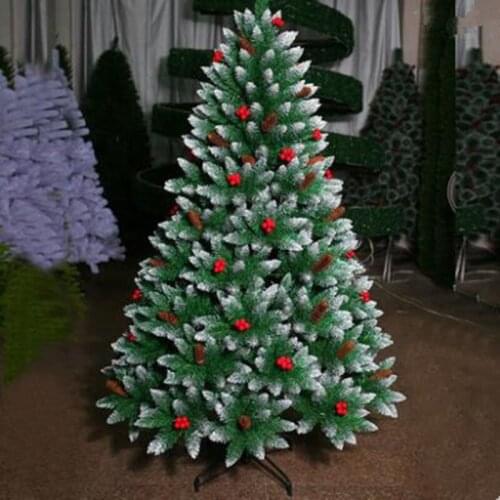 1.5m-3.0m encryption snowflakes red fruit Christmas tree Christmas hotel shopping mall home decorations