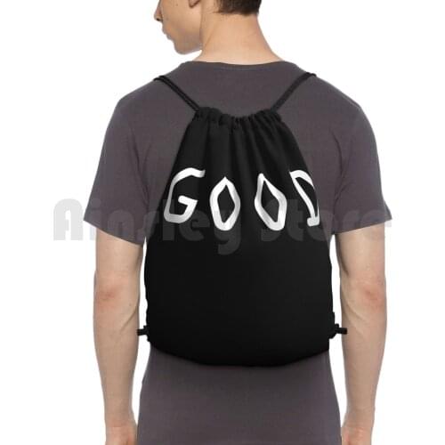 Good Backpack Drawstring Bag Riding Climbing Gym Bag Good Jocko Jocko Willink Joe Rogan Motivation Gym Exercise Discipline