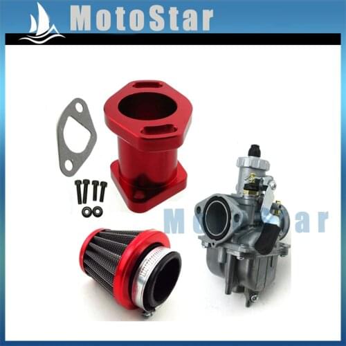 Racing Performance Mikuni VM22 3847 Carburetor Carb Mainfold Air Filter For Predator 212cc GX200 196cc Mini Bike Go Kart