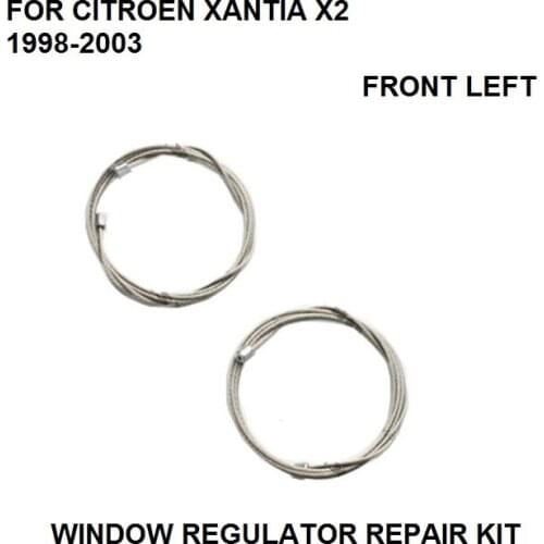 FOR CITROEN XANTIA X2 WINDOW REGULATOR REPAIR KIT FRONT LEFT SIDE NEW 1998-2003