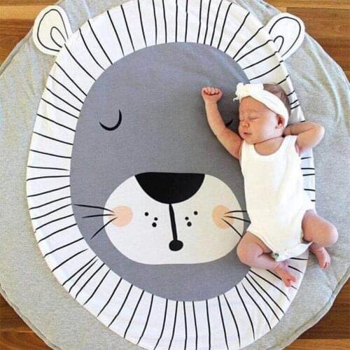 Baby sleep home animal carpet crawling mat ins explosion models rabbit fox lion koala elk panda joyful 10