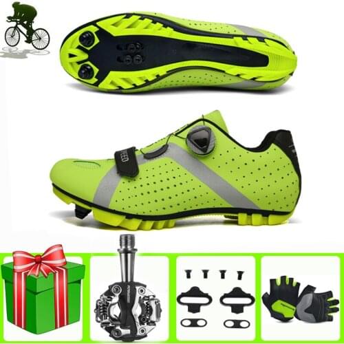 Unisex Cycling Shoes Men Sapatilha Ciclismo MTB Men Sneaker Outdoor Nonslip Sport Bicycle Self-Locking Mountain Bike Bicicleta