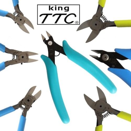 Japan King TTC Diagonal Cutting Pliers Nippers 5 6 Inch For Cutting Plastic Copper Wire Aluminum Cable Element Etc Repair Tools