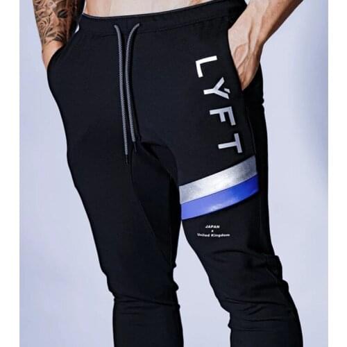 Mens Fitness Workout Pants Skinny Sweatpants Trousers Jogger Pants New 2020 Men Gyms Pants Casual Elastic Cotton Pants