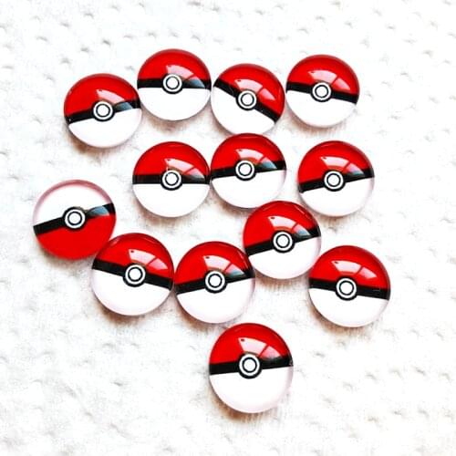 FLTMRH 8mm 10mm 12mm 25mm 20mm Photo Glass Cabochons Round Cameo Set Handmade Settings Ball