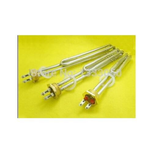 Free Shipping AC 220V 4KW Water Boiler Heating Element U Type Tubular Bundle Heater