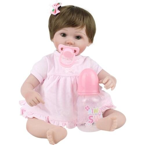 New design Baby Toys Reborn Dolls Babies Soft Silicone Doll Reborn Best Gift For Fashion Children Birthday Playmate