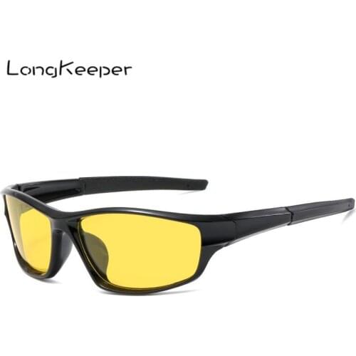 Night Vision Glasses For Driving Mens Polarized Sunglasses Yellow Lens Luxury Brand Design Eyewear Gafas De Sol Hombre UV400