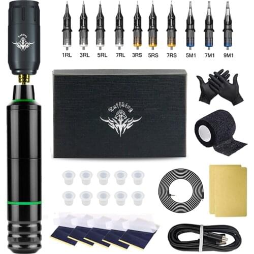 Tattoo Rotary Pen RCA Interface Professional Permanent Makeup Tattoo Machine for Tattoo Artists Tattoo Body Art