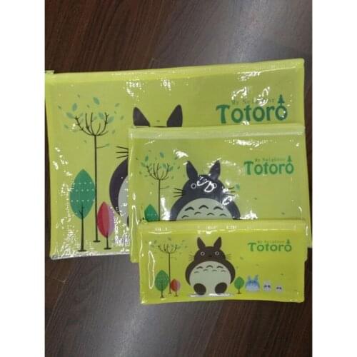 Cute Totoro A4 A5 B6 Mini File Bag Document Bag File Folder Stationery Filing Production