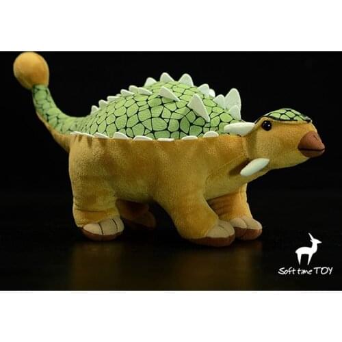 Cute Ankylosaurus Dolls Real Life Plush Dinosaur Model Soft Toy Boys Hiloday Gifts High Quality