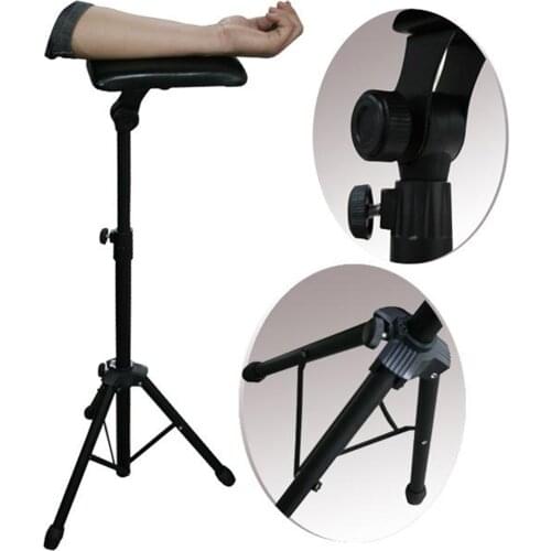 Heavy Duty Tripod Tattoo Armrest Arm Rest Stand with Adjustable Height 65-115cm for Tattoo Supplies Stand Studio Chair Stand