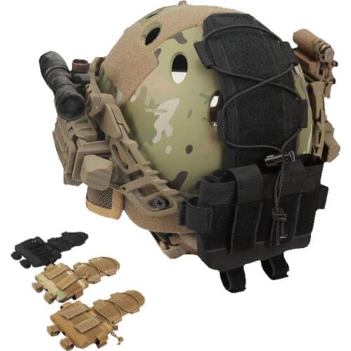 Tactical Pouch MK2 Battery Case for Helmet Airsoft Hunting Camo Battery Pouch Military Combat FAST Helmet Balance Weight Bags