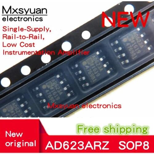 10PCS~50PCS/LOT AD623A AD623AR AD623ARZ AD623ARZ-R7 SOP8 New original