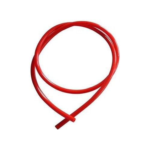 100cm Motorcycle Dirt Bike Fuel Gas Oil Delivery Tube Hose Line Petrol Pipe 4mm I/D 7mm O/D 1M Red