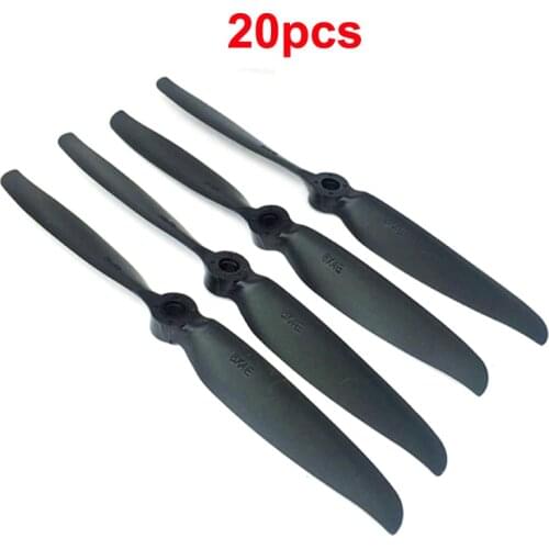 20pcs 6040 2-Blade Propeller 6x4E Paddle Hole Diameter 5mm High Speed Efficiency Props for RC FPV Drone 2200-2450 Motor Parts