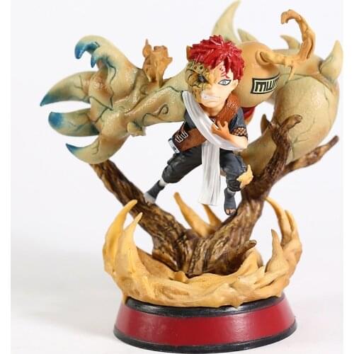 Anime Uzumaki Sabaku Gaara Shukaku Utakata Hachimata Kyuubi Kurama Q Version PVC Model Figure Toy