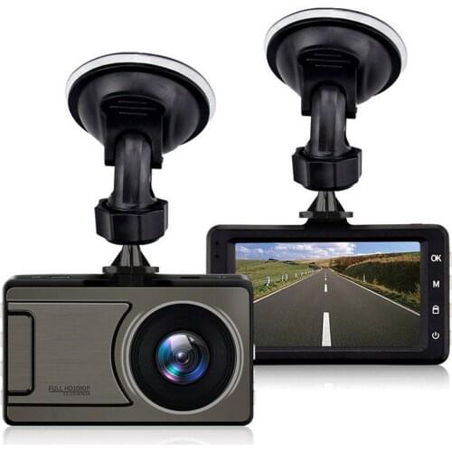Car Camera Driving Recorder 170 Degree Dash Cam HD Anti-shake Night Vision Parking Monitor Loop Recording Car DVR Camera
