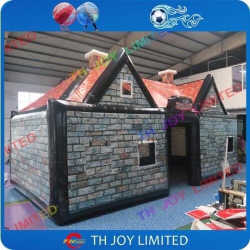 Free shipping! 8x5x5m/10x5x5mH giant outdoor inflatable bar, inflatable pub tent,inflatable bar tent