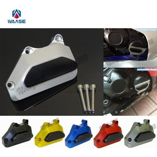 Waase Motorcycle Right Engine Crash Pads Frame Sliders Protector For Honda CBR600RR CBR 600 RR F5 PC37 2003 2004 2005 2006