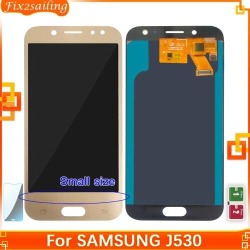 Not Full Screen Missing Part AMOLED For Samsung Galaxy J5 2017 J530 SM-J530F J530M LCD Display Touch Screen Assembly Tempered
