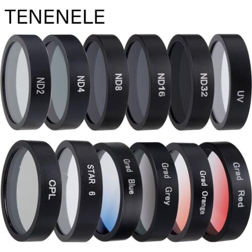 Mijia 4K Action Camera Filter Color/CPL/ND 2 4 8 16 32/UV Protect Lens Filters For Xiaomi mijia mini 4K Sport Camera Accessories