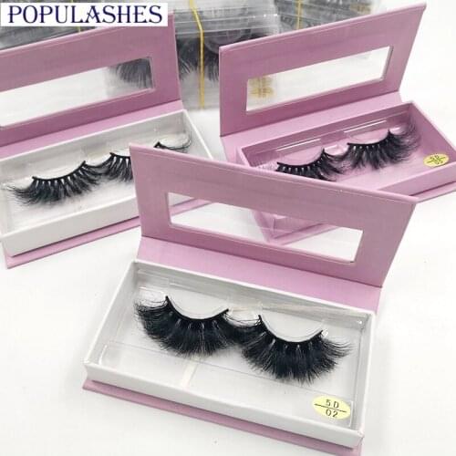 Eyelash Box Packaging Wholesale Pink Magnet Cases Empty with Tray 25mm Fake Eye Lashes Extensions Boxes Makeup Storage Suppliers