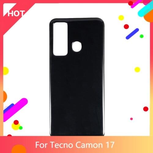 Camon 17 Case Matte Soft Silicone TPU Back Cover For Tecno Spark 7 Pro Phone Case Slim shockproof