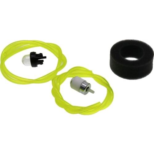 QHALEN Fuel Line Air Filter for 410r Tiller 740R 2-Cycle Gas Trimmer