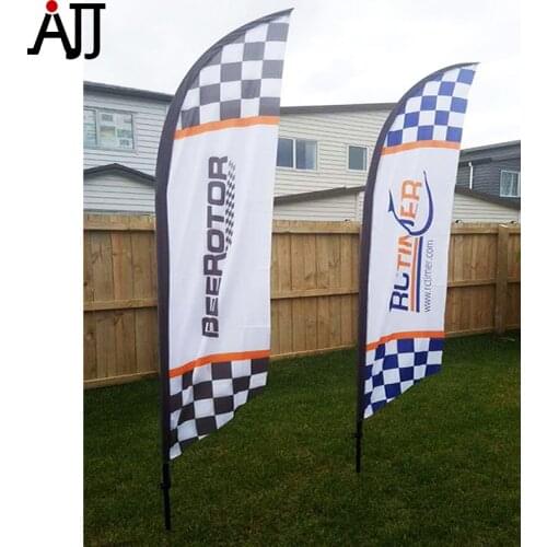 RCTIMER LOGO 250x50cm FPV Racing Flag Glass Fiber Slender Rods Specially Designed Blue RCT-Flag-2